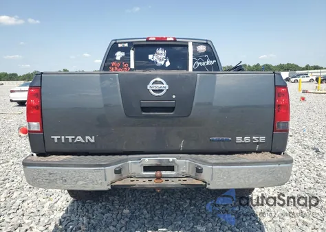 2009 Nissan Titan Xe z USA, uszkodzony, nr VIN 1N6BA07D99N307906